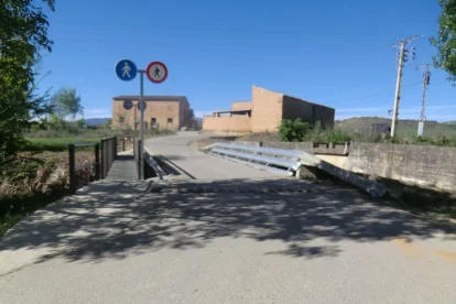 L’entrada al nucli de Tendrui, un dels primers on s’actuarà. - SEGRE