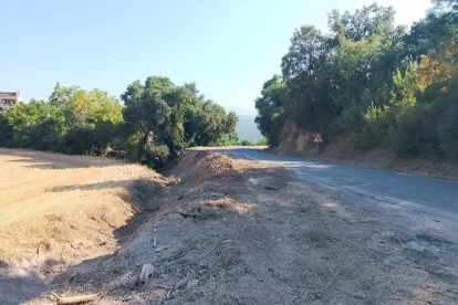 Aquesta setmana han començat els primers treballs de millora. - AJUNTAMENT DE LES AVELLANES