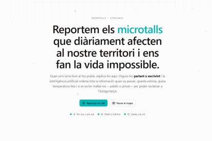 El web registrava ahir més de 30 talls interrupcions del servei. - AMADO FORROLLA