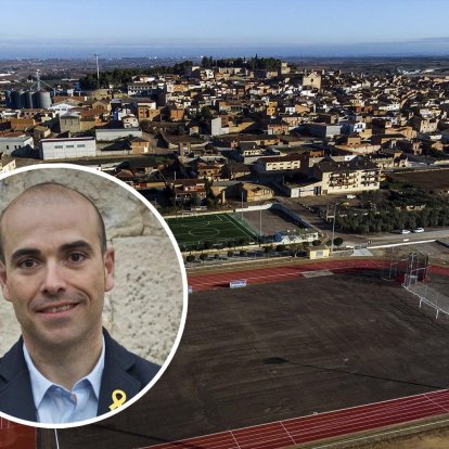 L'alcalde d'Arbeca, Sergi Pelegrí