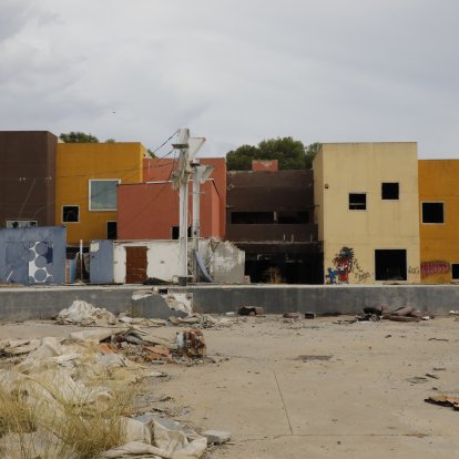 L'antiga discoteca The Hill de Lleida, abandonada des del 2018.