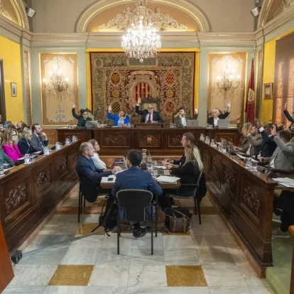 El ple de la Paeria debatrà avui els comptes per al 2026. - PAU PASCUAL PRAT