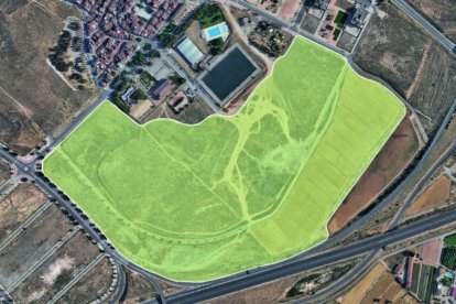 Aquests són els terrenys on s’ha projectat construir el nou velòdrom.