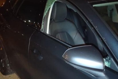 Imatge d’un altre dels cotxes forçat