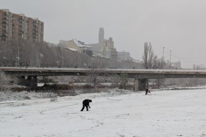 Canalització del riu Segre a Lleida Joan Teixidó