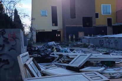 Okupes al recinte de l’antiga discoteca de Gardeny