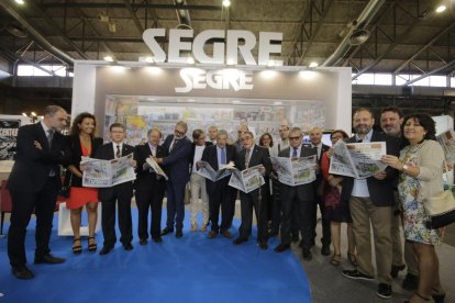 La Fira de Sant Miquel de Lleida viu una edició de rècord en superfície d'exposició.