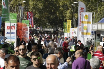 La Fira de Sant Miquel de Lleida viu una edició de rècord en superfície d'exposició.