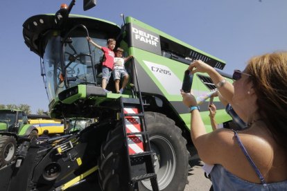 La Fira de Sant Miquel de Lleida viu una edició de rècord en superfície d'exposició.