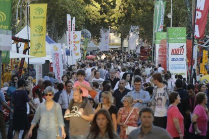 La Fira de Sant Miquel de Lleida viu una edició de rècord en superfície d'exposició.