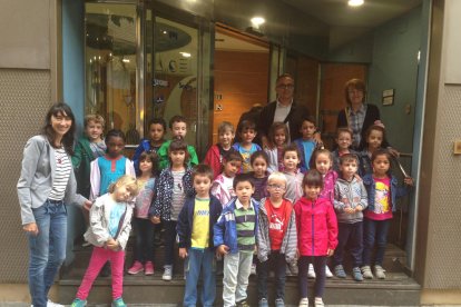 Els dos grups d'EI-5 de Pràctiques II.