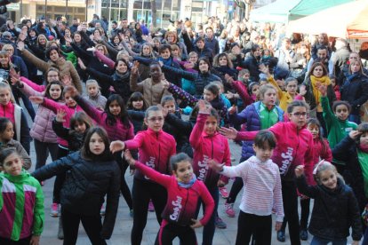Imatges de les activitats a Lleida i Pirineus de La Marató de TV3.