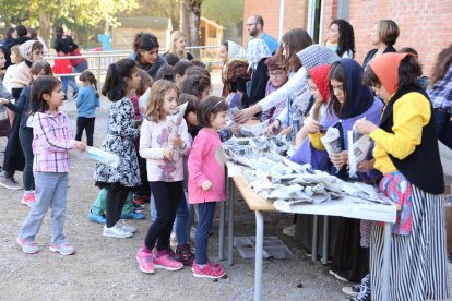 El berenar multitudinari dels jubilats d’Alcarràs.