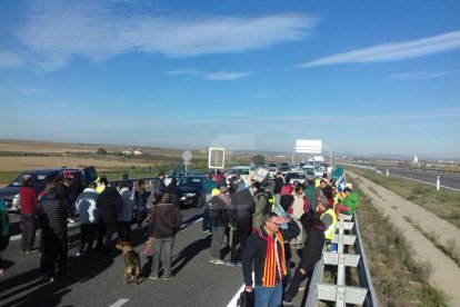 Protestas en rechazo del encarcelamiento de los consellers del Govern y de los presidentes de la ANC y Òmnium.