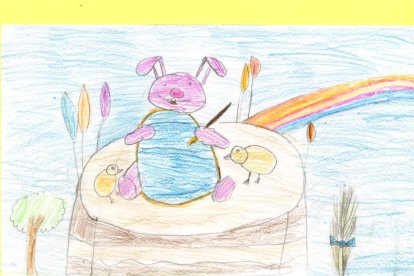 Ous, conills, personatges de conte, dibuixos animats,...Dibuixa'ns com vols la teva mona!