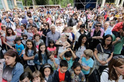 Imatges de la Festa Major de Lleida de dissabte.