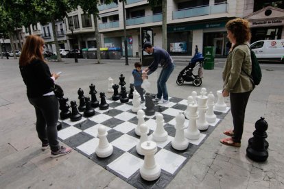 Imatges de la Festa Major de Lleida de dissabte.