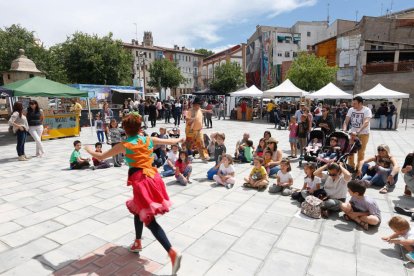 Imatges de la Festa Major de Lleida de dissabte.