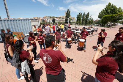 Imatges de la Festa Major de Lleida de dissabte.