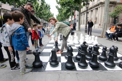Imatges de la Festa Major de Lleida de dissabte.