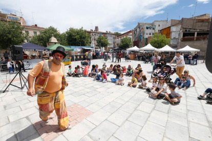 Imatges de la Festa Major de Lleida de dissabte.