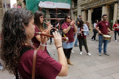 Imatges de la Festa Major de Lleida de dissabte.
