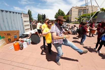 Imatges de la Festa Major de Lleida de dissabte.