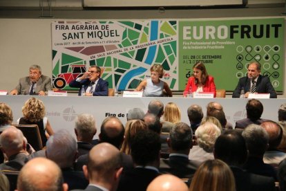Inauguración de la Fira de Sant Miquel