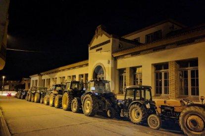Imatges de les hores prèvies al referèndum sobiranista
