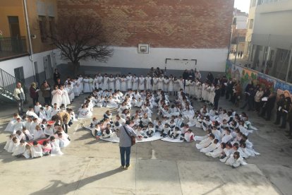 Dia de la Pau al col·legi Mare de Déu del Socós d’Agramunt.