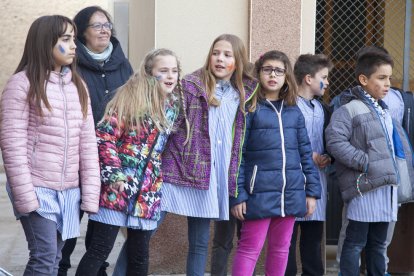 Dia de la Pau al col·legi Mare de Déu del Socós d’Agramunt.