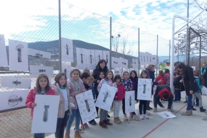 Dia de la Pau al col·legi Mare de Déu del Socós d’Agramunt.