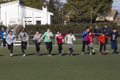 Dia de la Pau al col·legi Mare de Déu del Socós d’Agramunt.