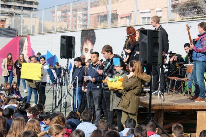 Dia de la Pau al col·legi Mare de Déu del Socós d’Agramunt.