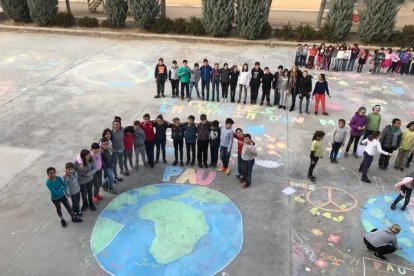 El drama humanitari dels que fugen de la guerra centra les activitats del Dia Escolar de la No-violència i la Pau