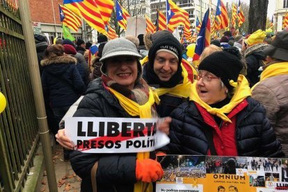 Miles de leridanos han viajado hasta la capital de Bélgica.