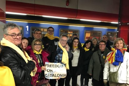 Miles de leridanos han viajado hasta la capital de Bélgica.