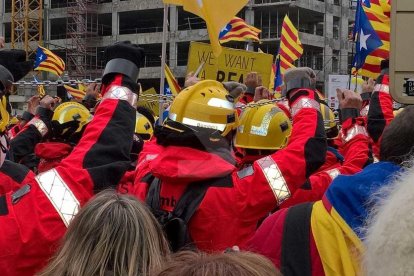 Miles de leridanos han viajado hasta la capital de Bélgica.