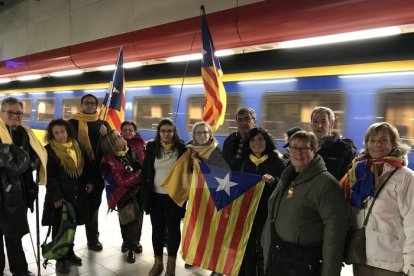 Miles de leridanos han viajado hasta la capital de Bélgica.