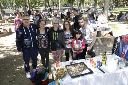 Parques como Les Basses reúnen miles de leridanos Lunes de Pascua.