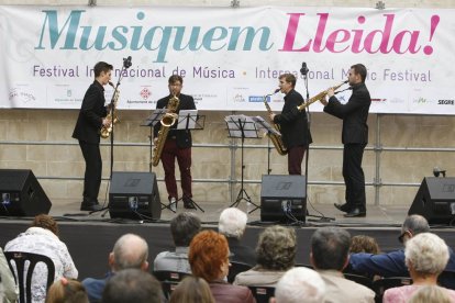 El públic va disfrutar dels concerts del Musiquem Lleida!