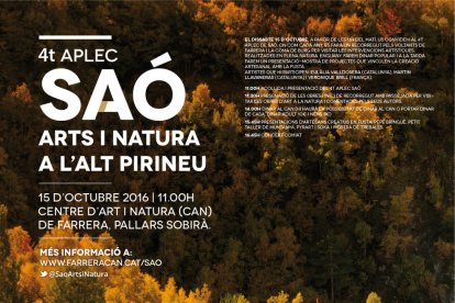 Intervenció artística sobre el món rural, amb la participació de veïns.