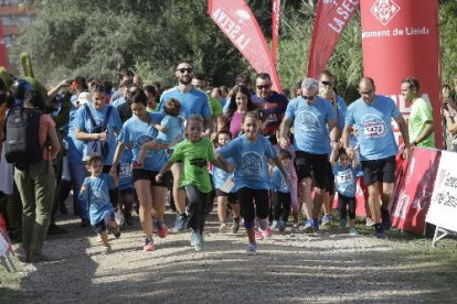 Els nens i nenes d’entre tres i sis anys havien de córrer en companyia d’un adult.
