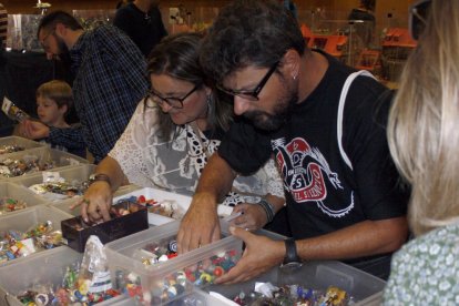Els diorames són un dels principals atractius de la Fira de Playmobil d’Alpicat.