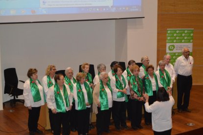 Ramon, Loli, Mari Carmen, Pilar i Pepita, gerocultores.