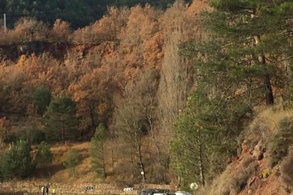 Viacrucis hacia el Pirineo