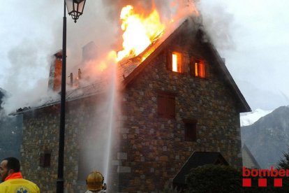 El Bombers han treballat en 342 incendis en edificis a Lleida en el que portem d'any