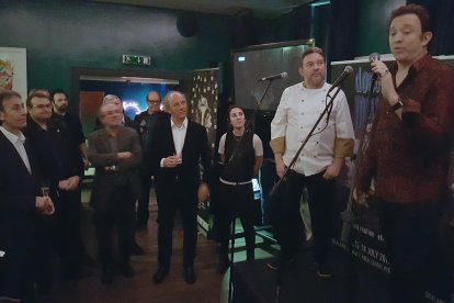 Un momento de la presentación ayer en un club del Soho de Londres de la edición especial del Dr. Music Festival en julio de 2019.