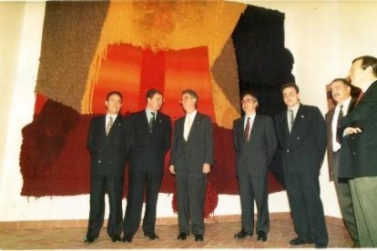 Alcaldes i regidors de Tàrrega dels 35 últims anys, divendres.