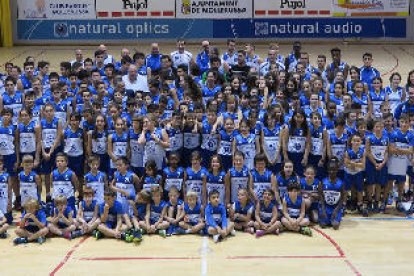 El CB Mollerussa presenta els seus equips de base